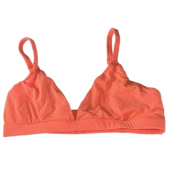 SKIMS Fits Everybody Triangle Bralette in Poppy Size Small - Picture 4 of 7